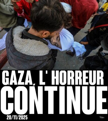 l’horreur continue