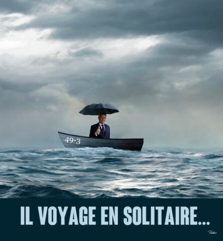 Il voyage en solitaire