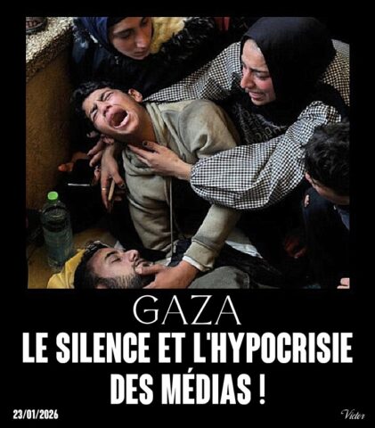 Le silence et l’hypocrisie des médias